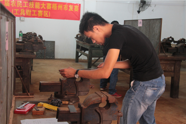 廣西第二屆農(nóng)民工技能大賽梧州市市級(jí)復(fù)賽啟動(dòng)