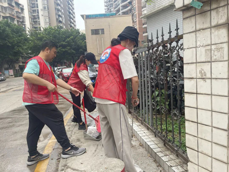 【創(chuàng)文明城】助力創(chuàng)全國文明城，工會志愿者在行動