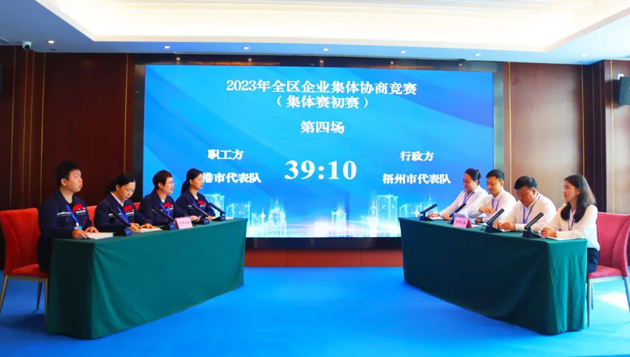喜報！梧州市在2023年全區(qū)企業(yè)集體協(xié)商競賽中獲獎
