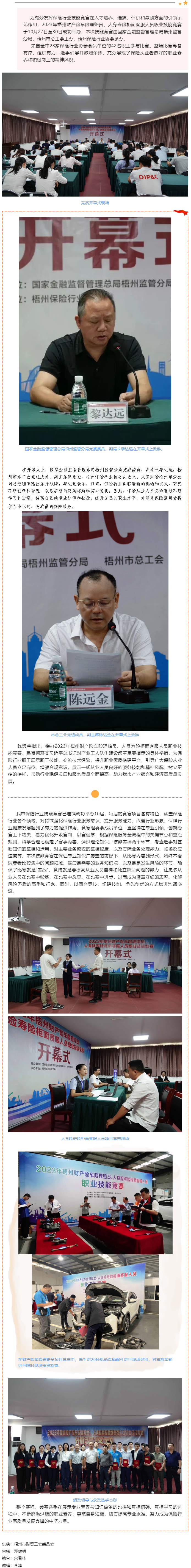 技能競賽促提升 保險服務展風采&mdash;&mdash;2023年梧州財產(chǎn)險車險理賠員、人身壽險柜面客服人員職業(yè)技能競賽成.png