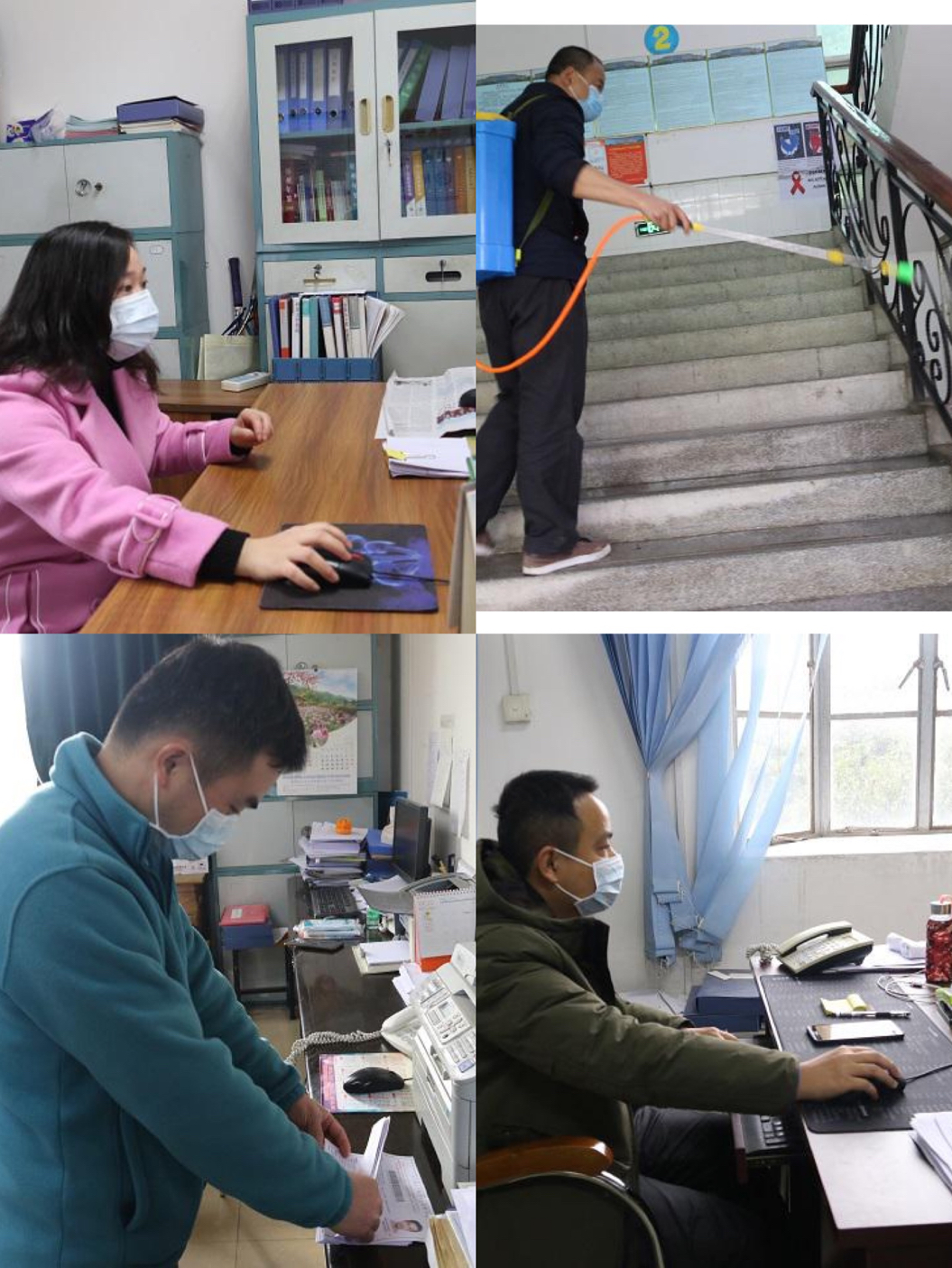 在戰(zhàn)“疫”場上，活躍著一群工會骨干