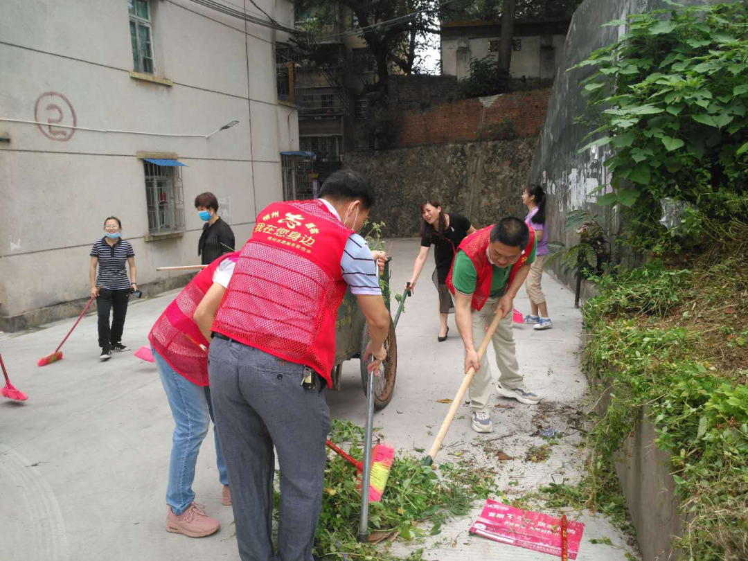 龍圩區(qū)總工會(huì)開展無物業(yè)管理小區(qū)環(huán)境衛(wèi)生綜治活動(dòng)