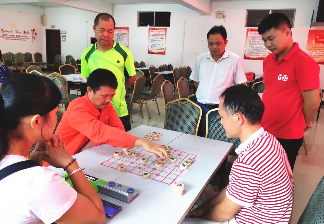 佛子公司古益礦開展棋牌類比賽