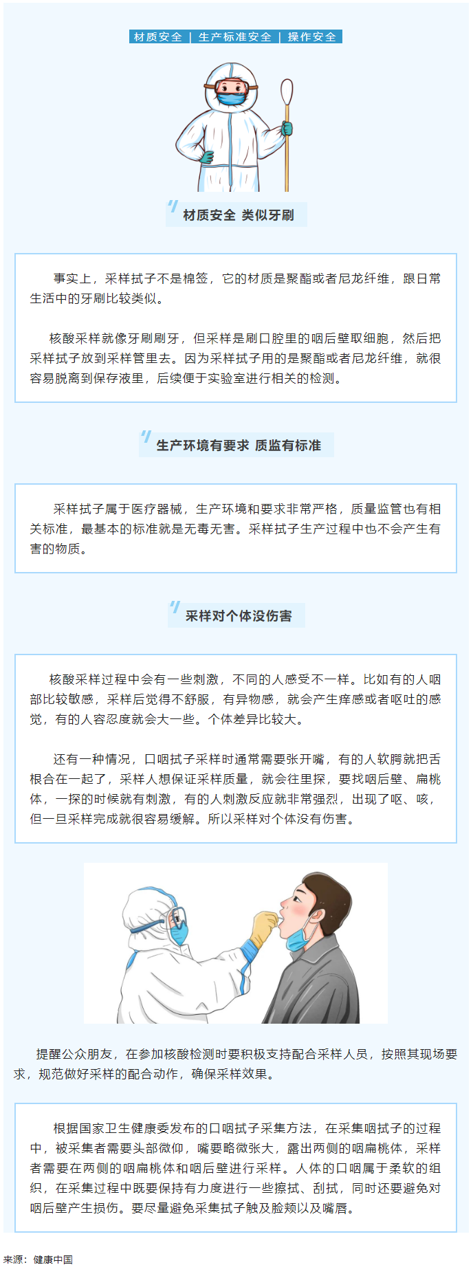 健康科普 _ 核酸采樣的&ldquo;棉簽&rdquo;安全嗎？當(dāng)然安全！.png