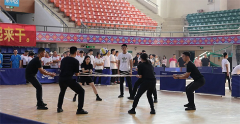 關(guān)注運動會︱賽前必看：同心顛球，強隊示范！