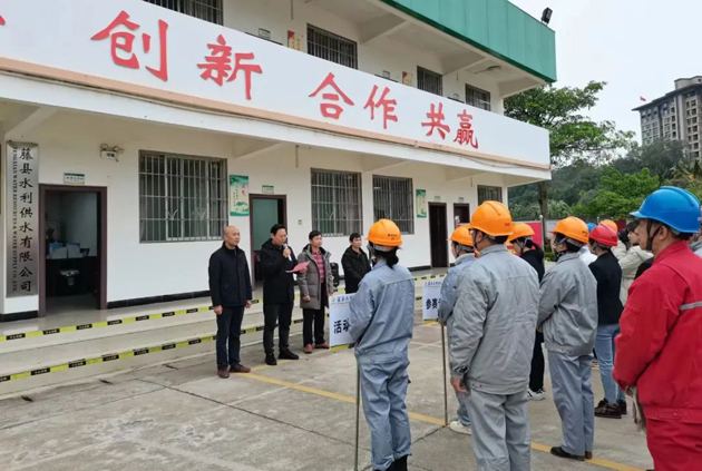 藤縣總工會(huì)聯(lián)合縣水利供水有限公司開展2022年度勞動(dòng)技能競賽活動(dòng)